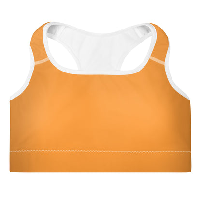 CREAMSICLE| Padded Sports Bra