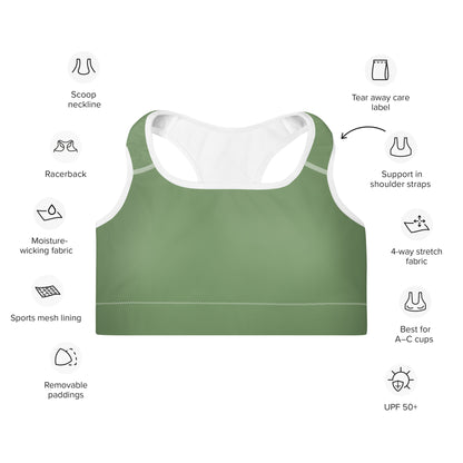 Apple Crisp | Padded Sports Bra