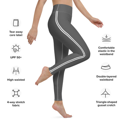 BATTLESHIP GRAY  | Yoga Leggings